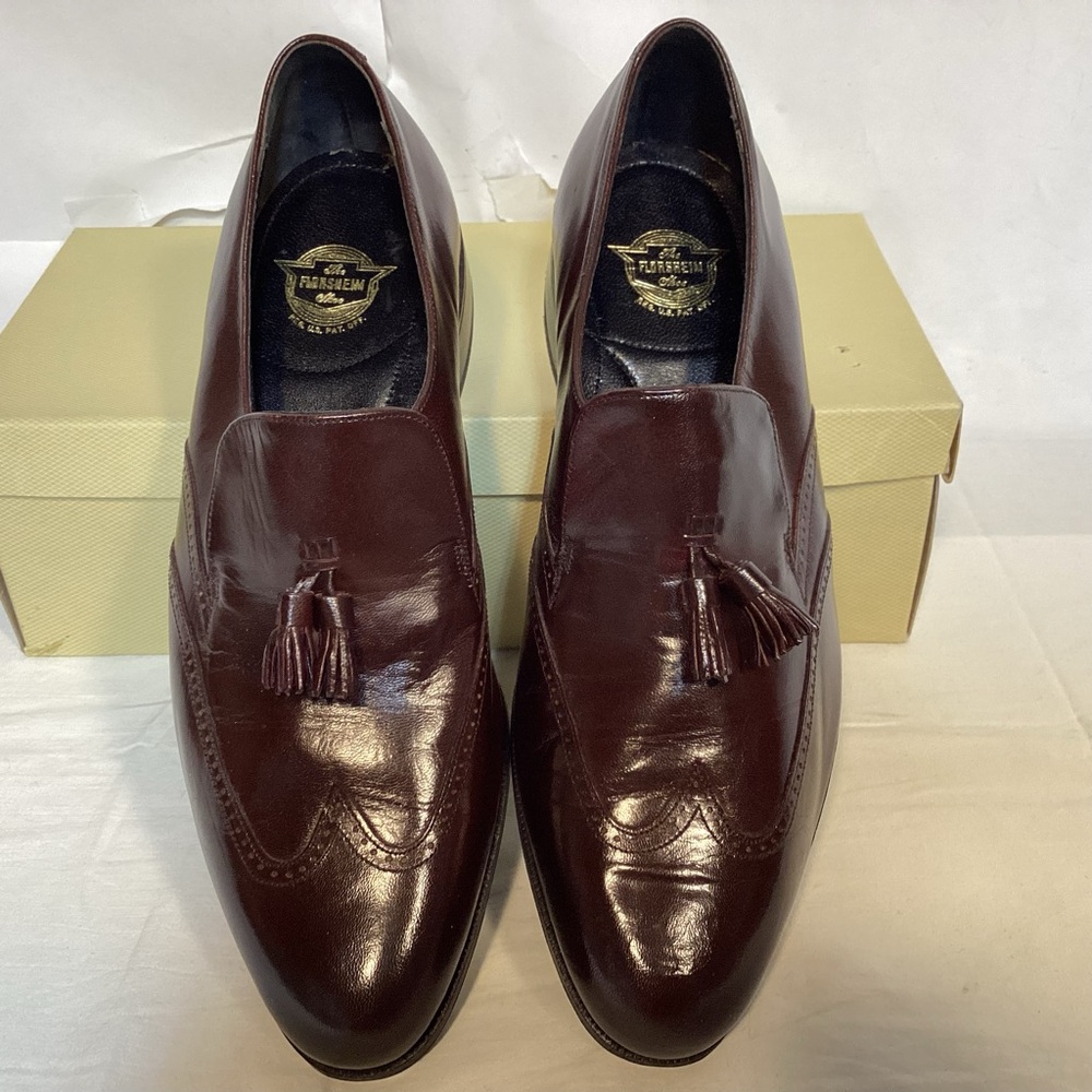 NWT Florsheim Dark Brown Tassel Loafers Men’s size 8 1/2